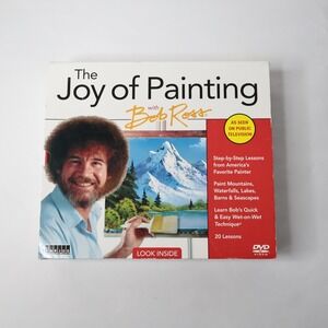 The Joy Of Painting With Bob Ross (10-Disc DVD Box Set) 20 Lessons RARE